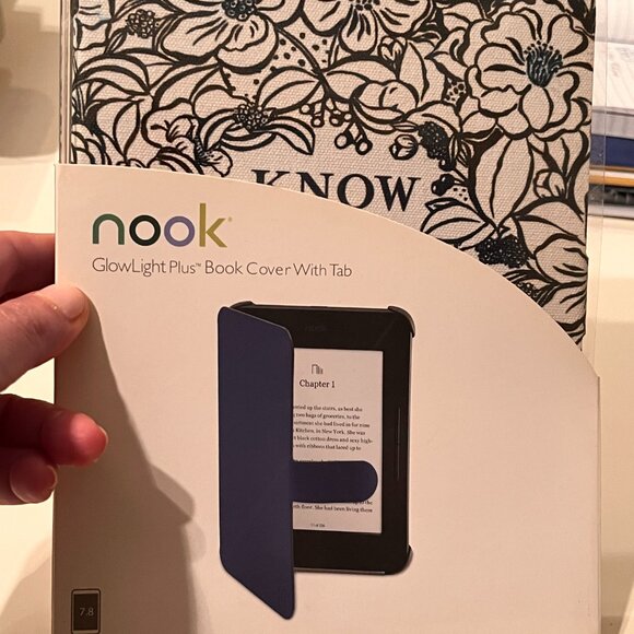 Barnes & Noble Nook GlowLight Plus Cover Jane Austen Theme (e/x) (NEW) - Picture 4 of 9